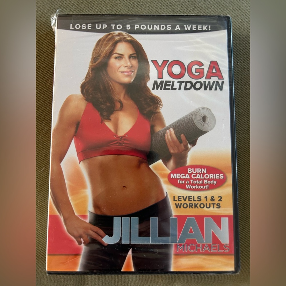 Jillian Michaels DVD- Yoga Meltdown -NEW!